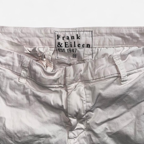Frank & Eileen white cotton trousers (flawed item) - Picture 2 of 6